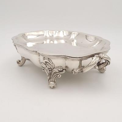 Sheffield Plate Serving Bowl England 19th century