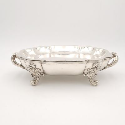 Sheffield Plate Serving Bowl England 19th century