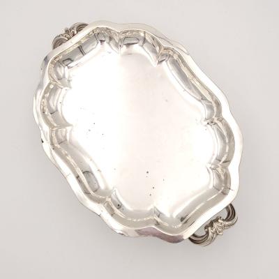 Sheffield Plate Serving Bowl England 19th century