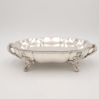 Sheffield Plate Serving Bowl England 19th century