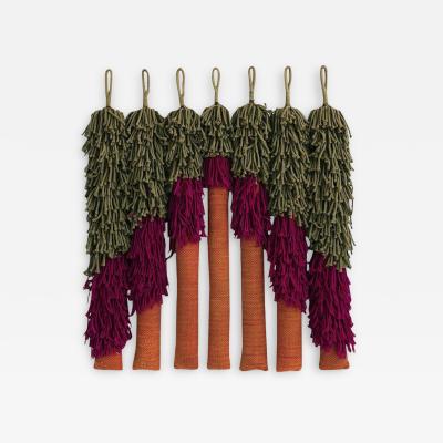 Sheila Hicks Macrame in the Style of Sheila Hicks