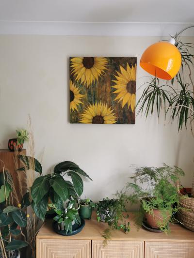 Shelly Cook Rusty Sunflowers