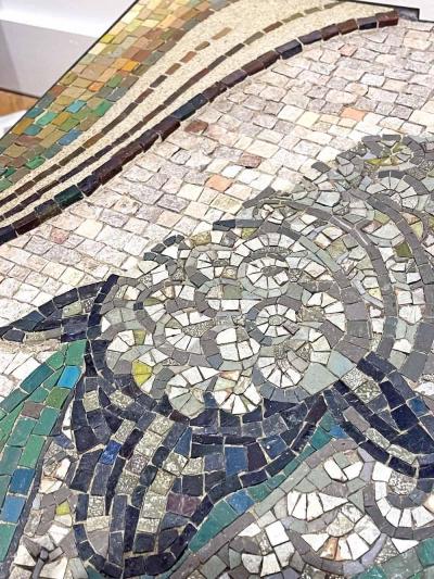 Shepherd and Sheep Art Deco Coffee Table 