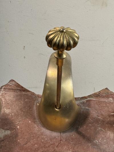 Sherle Wagner International GILT BRONZE SINK FAUCET HANDLES BY SHERLE WAGNER