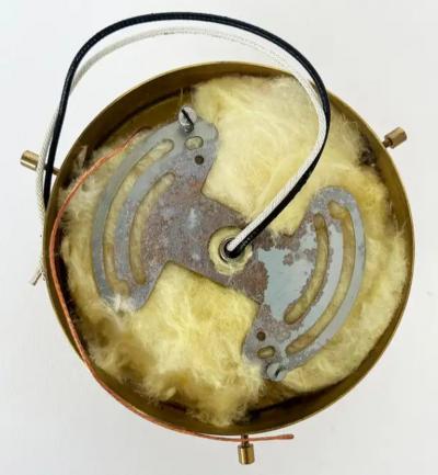 Sherle Wagner International Sherle Wagner Luninaire Flush Mount Crystal Beaded Light Fixture