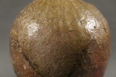 Shigaraki Glazed Stoneware Vase