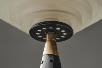 Shigeaki Asahara Pair of Ziggurat Table Lamps by Shigeaki Asahara for Stilnovo Italy 1980s