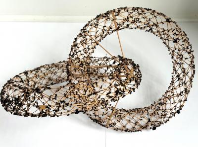 Shigeo Kawashima apanese Bamboo Art Sculpture Kawashima Shigeo Souls Trance