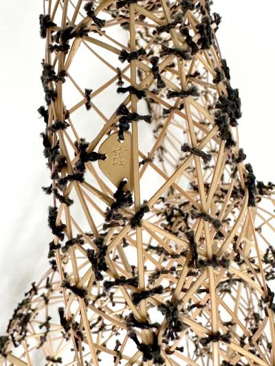 Shigeo Kawashima apanese Bamboo Art Sculpture Kawashima Shigeo Souls Trance