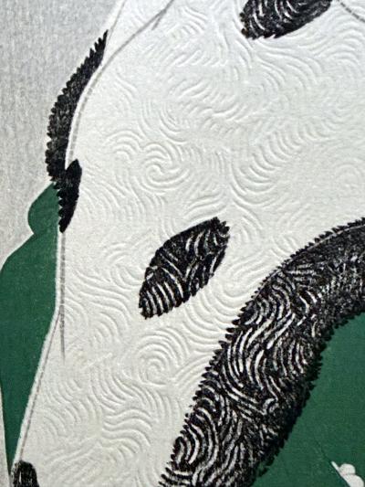 Shinsui Ito Japanese Large Woodblock Print It Looks Like Snow by Ito Shinsui