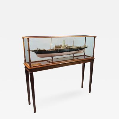 Shipbuilders model of the 2nd Marquess Conynghams Royal Yacht