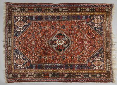 Shiraz Persian Rug Circa 1950