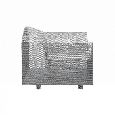 Shiro Kuramata 20th Century Shiro Kuramata Steel Mesh How High The Moon Armchairs For Vitra