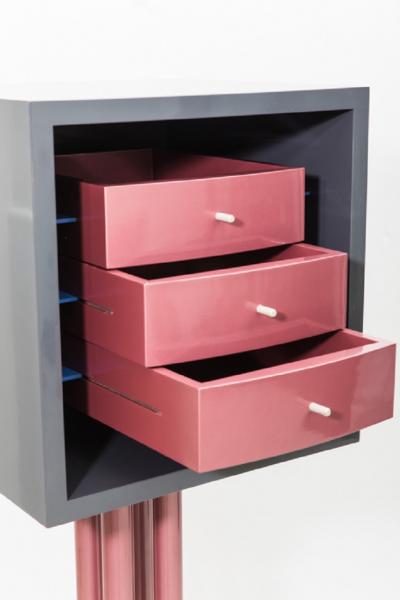 Shiro Kuramata Shiro Kuramata Nikko Cabinet for Memphis 1982