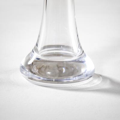 Shiro Kuramata Shiro Kuramata Vase Mod Ikebana Big in Glass by 80s