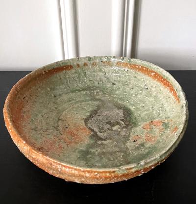 Shiro Tsujimura Japanese Contemporary Iga Stoneware Bowl by Shiro Tsujimura