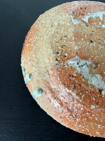 Shiro Tsujimura Japanese Contemporary Iga Stoneware Bowl by Shiro Tsujimura