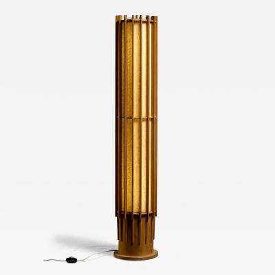 Shoji style floor lamp