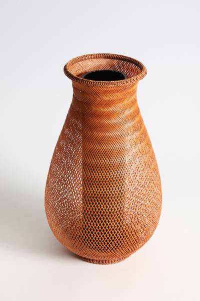 Shosei Fujitsuka Shimmering Heat Flower Basket T 4907 