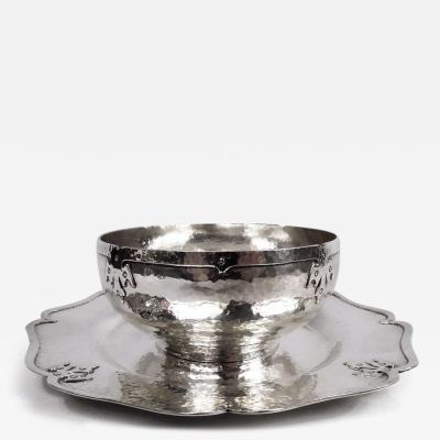 Shreve Co Shreve Fourteenth Century Sterling Silver Sauce Bowl on Stand