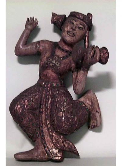 Siamese Gold Dancing Figures