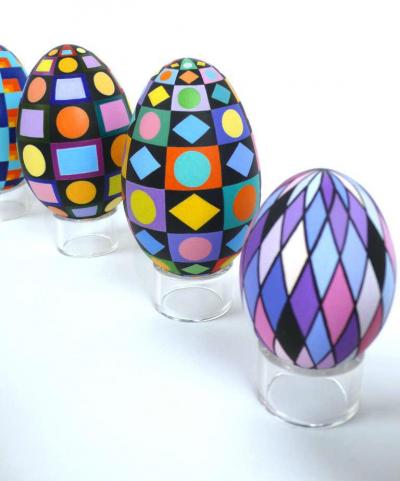 Sibyl Edwards 31 Painted Eggs By Sibyl Edwards