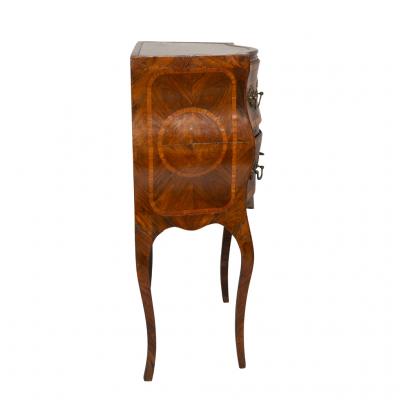 Sicilian Rococo Olivewood Commodini