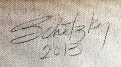 Sid Schatzky Sid Schatzky La Mer 2013 Acrylic on Canvas a Pair