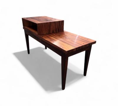 Side table with bench storage in Rosewood Unknown 1960s Lot 647