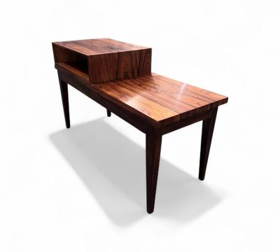 Side table with bench storage in Rosewood Unknown 1960s Lot 647
