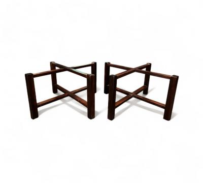 Side tables in Rosewood Pink Granite Unknown 1960s Lot 675