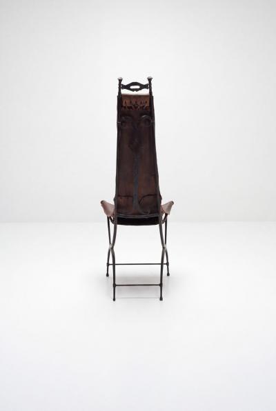 Sido Thevenin Sido and Fran ois Th venin for Sawaya Moroni Occasional Chair France 1990
