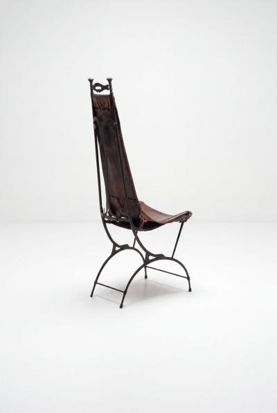 Sido Thevenin Sido and Fran ois Th venin for Sawaya Moroni Occasional Chair France 1990