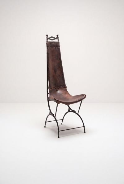 Sido Thevenin Sido and Fran ois Th venin for Sawaya Moroni Occasional Chair France 1990