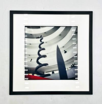 Signed Guggenheim Museum Architectural Photograph Custom Framed