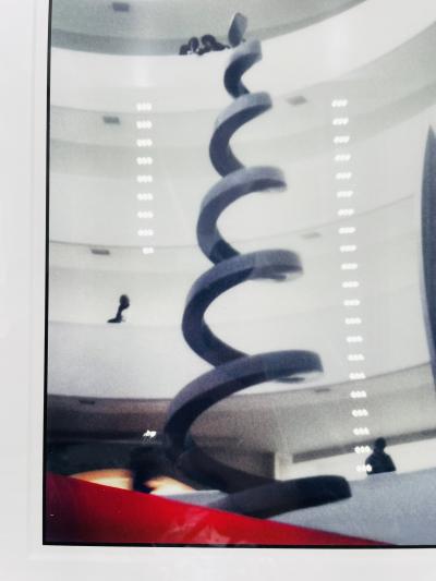 Signed Guggenheim Museum Architectural Photograph Custom Framed