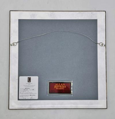 Signed Guggenheim Museum Architectural Photograph Custom Framed