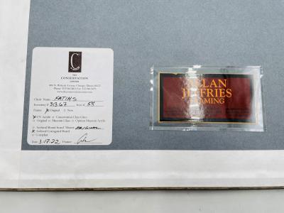 Signed Guggenheim Museum Architectural Photograph Custom Framed
