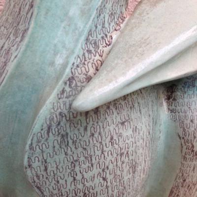 Signed Herman Ceramic Penguin Sculpture