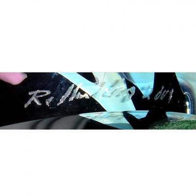 Signed Rollin Karg Abstract Art Glass Sculpture