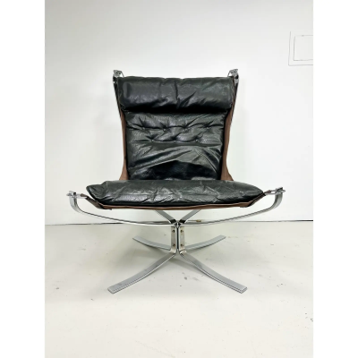 Sigurd Ressell 1970s High Back Falcon Chair by Sigurd Ressel