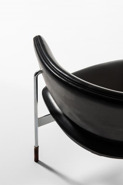 Sigurd Ressell Easy Chairs Model Cirkel Produced by Rastad Relling