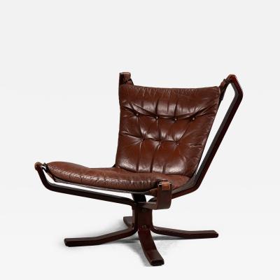 Sigurd Ressell Falcon Chair by Sigurd Ressell for Vatne M bler Norway 1970s