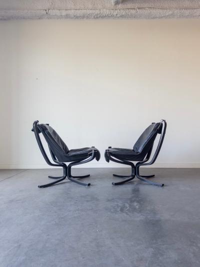 Sigurd Ressell Falcon chairs by Sigurd Resell for Vatne M bler