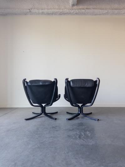 Sigurd Ressell Falcon chairs by Sigurd Resell for Vatne M bler