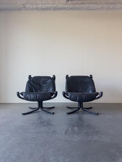 Sigurd Ressell Falcon chairs by Sigurd Resell for Vatne M bler