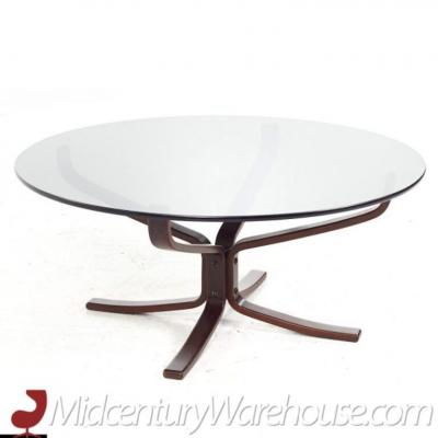 Sigurd Ressell Sigurd Ressell for Vatne Mobler Mid Century Danish Round Coffee Table