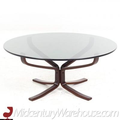 Sigurd Ressell Sigurd Ressell for Vatne Mobler Mid Century Danish Round Coffee Table