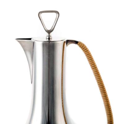 Sigvard Bernadotte Rare Sterling Silver Coffee Service by Sigvard Bernadotte for Georg Jensen