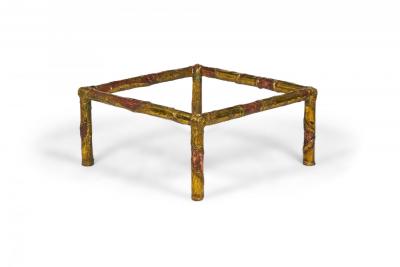 Silas Seandel American Brutalist Mixed Metals Cocktail Coffee Table